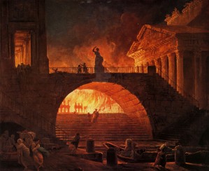 The fire of Rome